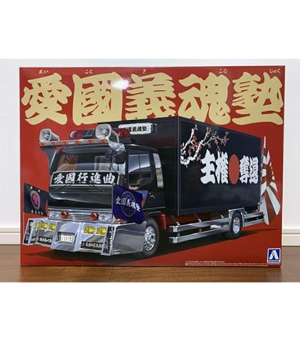 Amazon | 青島文化教材社 1/32 4tデコトラ No.44 成田商事 真紅丸